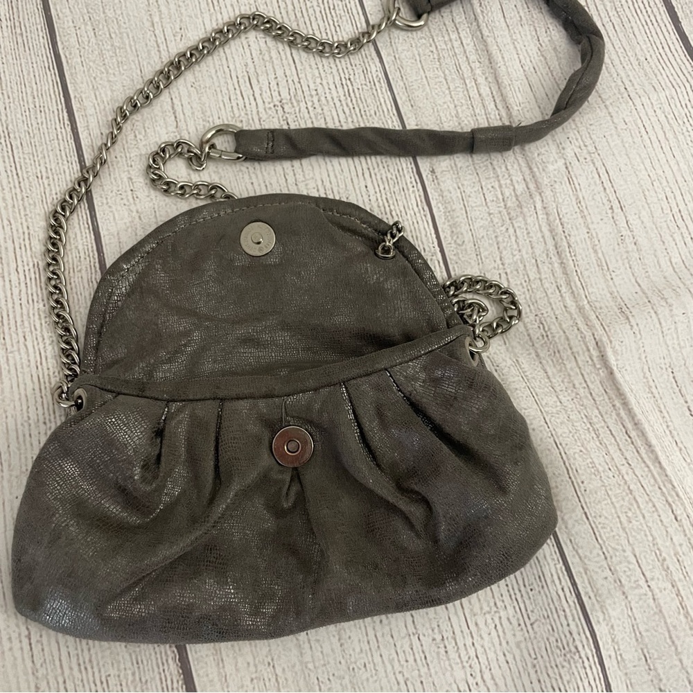 NINE WEST Women’s Crossbody Silver Grey Purse - Picture 7 of 7